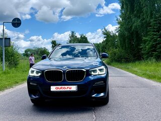 2019 BMW X3 30i xDrive III (G01), синий, 4600000 рублей, вид 1