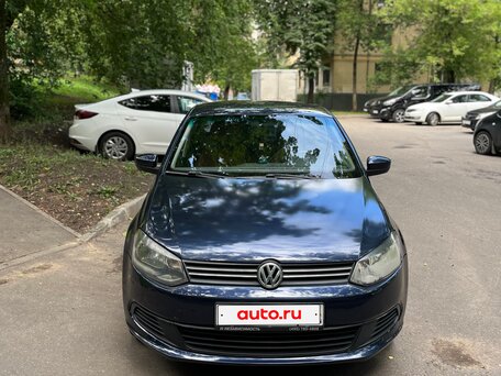 2014 Volkswagen Polo V, синий, 500000 рублей, вид 5