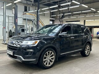 2018 Ford Explorer V Рестайлинг, чёрный, 2674000 рублей, вид 1