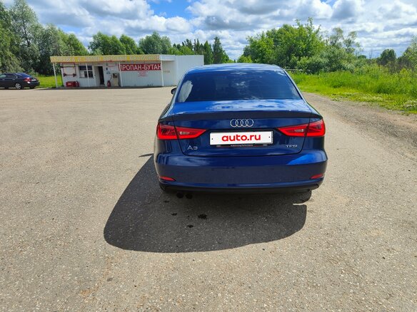 2013 Audi A3 III (8V), синий, 1400000 рублей - вид 5