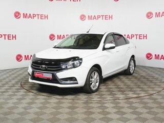 2019 Lada (ВАЗ) Vesta I, белый, 843000 рублей, вид 1