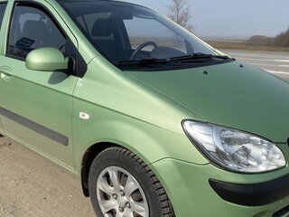 2008 Hyundai Getz I Рестайлинг, зелёный, 500000 рублей, вид 2