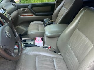 2003 Toyota Land Cruiser 100 Series Рестайлинг 1, чёрный, 1450000 рублей, вид 5