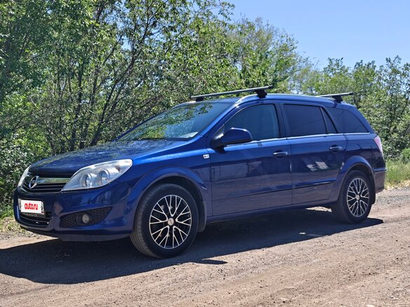 2010 Opel Astra H Рестайлинг, синий, 650000 рублей - вид 1