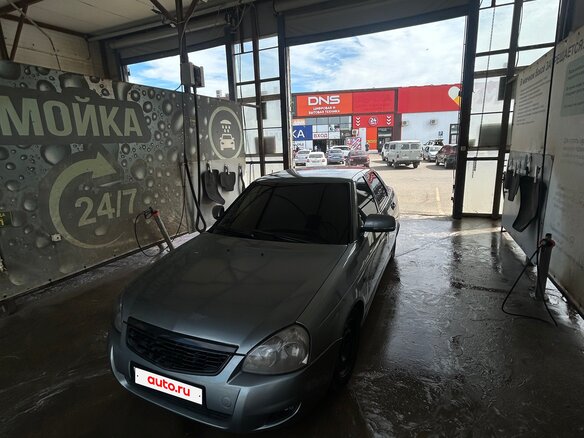 2007 Lada (ВАЗ) Priora I, серый, 220000 рублей - вид 1