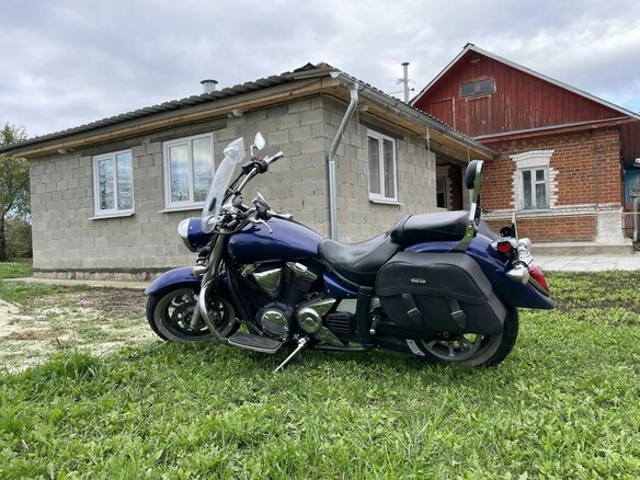 2006 Yamaha XVS1300, синий, 645000 рублей
