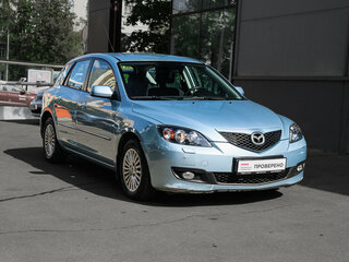 2008 Mazda 3 I (BK) Рестайлинг, серебристый, 727000 рублей, вид 3