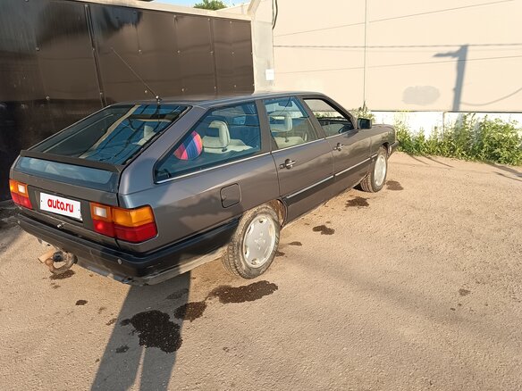 1986 Audi 100 III (C3), серебристый - вид 3