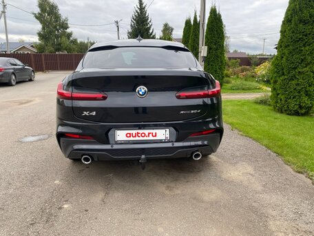 2019 BMW X4 30d II (G02), чёрный, 5499000 рублей, вид 3