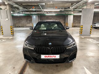 2021 BMW 5 серии 530i xDrive VII (G30/G31/G38) Рестайлинг, чёрный, 4990000 рублей, вид 2