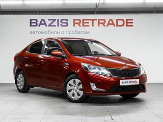 2012 Kia Rio 5-speed III, красный, 784000 рублей, вид 3