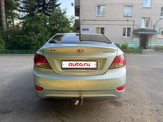 2011 Hyundai Solaris I, голубой, 465000 рублей, вид 3