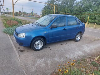 2006 Lada (ВАЗ) Kalina I, синий, 209000 рублей, вид 4