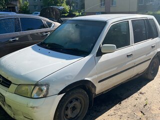 2000 Mazda Demio I (DW), белый, 105000 рублей, вид 1