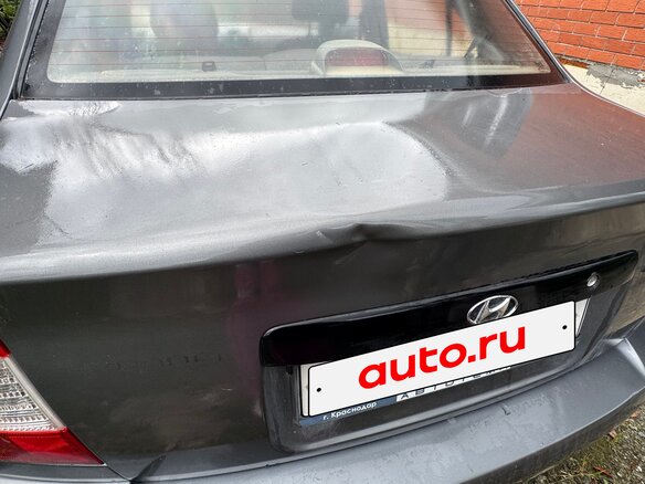 2006 Hyundai Accent ТагАЗ II, серебристый, 280000 рублей - вид 7