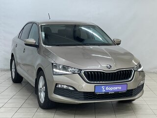 2021 Skoda Rapid II, коричневый, 1632000 рублей, вид 2