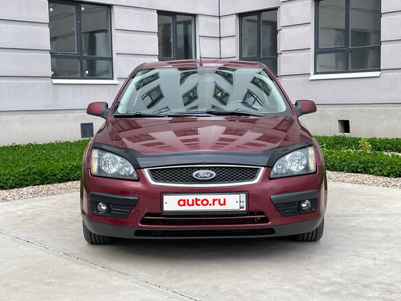 2006 Ford Focus II, красный - вид 2
