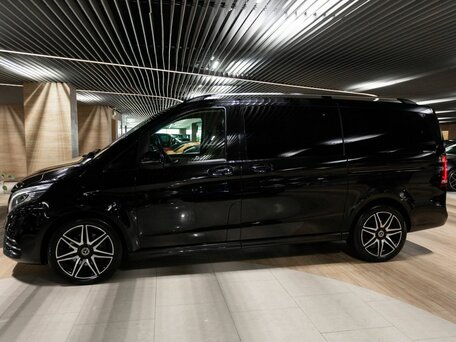 2021 Mercedes-Benz V-Класс Long 250 d длинный III (W447) Рестайлинг, чёрный, 8500000 рублей, вид 5