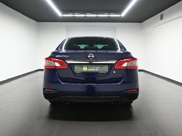2014 Nissan Sentra VII (B17), синий - вид 3