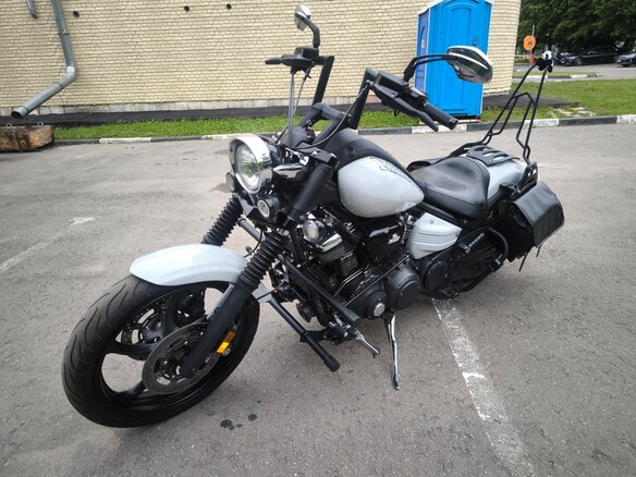 2009 Yamaha XV 1900, серый, 785000 рублей - вид 3