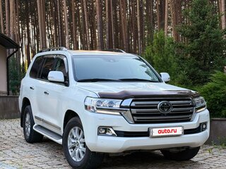 2018 Toyota Land Cruiser 200 Series Рестайлинг 2, белый, 7200000 рублей, вид 1