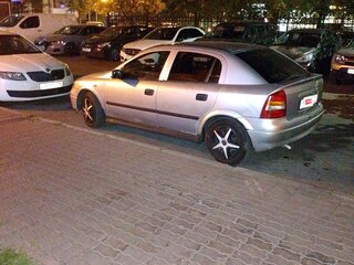1999 Opel Astra G, серебристый, 250000 рублей, вид 3