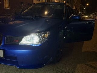 2006 Subaru Impreza WRX II Рестайлинг 2, синий, 1250000 рублей, вид 5