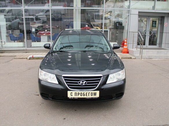 2010 Hyundai Sonata V (NF) Рестайлинг, чёрный, 375000 рублей - вид 1
