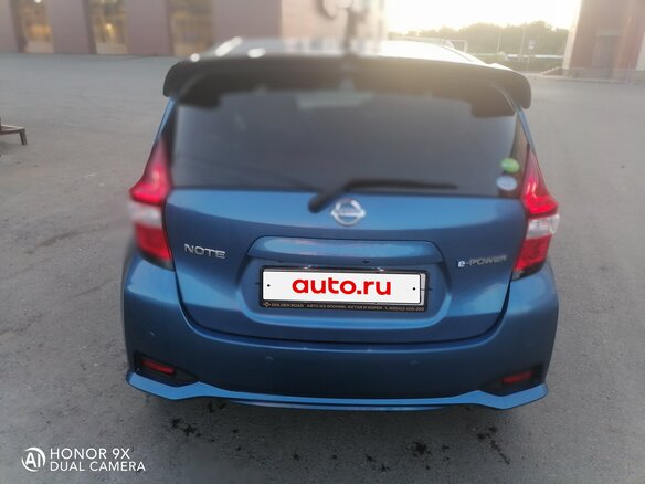 2017 Nissan Note Nismo II Рестайлинг, синий, 1237000 рублей - вид 4