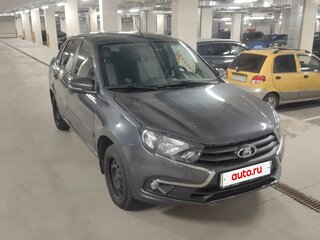 2019 Lada (ВАЗ) Granta I Рестайлинг, серебристый, 520000 рублей, вид 2