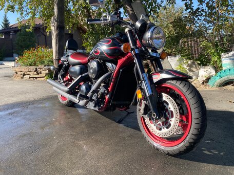 2007 Kawasaki VN1600 Vulcan, чёрный, 550000 рублей, вид 3