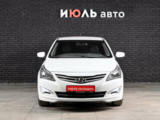 2014 Hyundai Solaris I Рестайлинг, белый, 1250000 рублей, вид 2