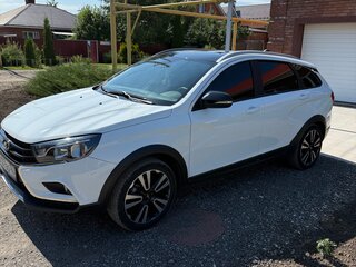 2020 Lada (ВАЗ) Vesta SW Cross I, белый, 1320000 рублей, вид 5