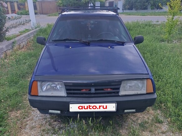 2002 Lada (ВАЗ) 21099, синий, 175000 рублей - вид 3