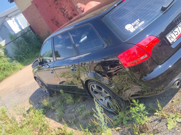 2005 Audi A4 III (B7), чёрный - вид 5