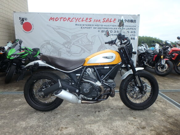 2016 Ducati Scrambler 800, жёлтый, 600000 рублей - вид 5