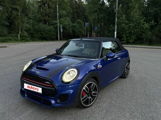 2019 Mini Cabrio JCW John Cooper Works III Рестайлинг, синий, 3300000 рублей, вид 3
