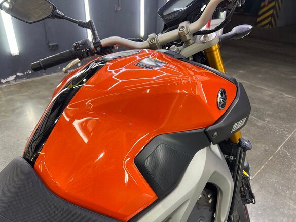2014 Yamaha MT-09 (FZ-09), оранжевый - вид 7