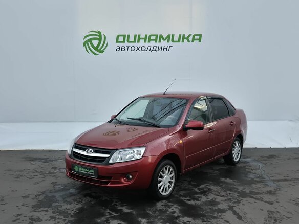 2013 Lada (ВАЗ) Granta I, красный, 415000 рублей