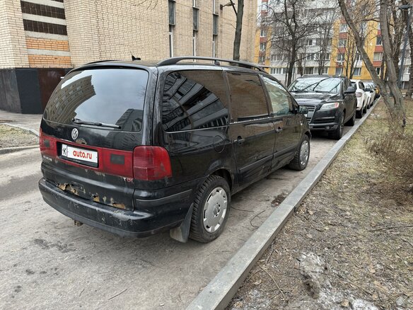 2001 Volkswagen Sharan I Рестайлинг, чёрный, 290000 рублей - вид 3