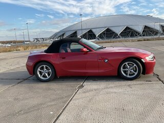 2006 BMW Z4 I (E85/E86) Рестайлинг, красный, 2400000 рублей, вид 3