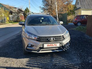 2018 Lada (ВАЗ) Vesta SW Cross I, серый, 1550000 рублей, вид 2