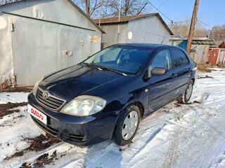 2005 Toyota Corolla IX (E120, E130) Рестайлинг, чёрный, 400000 рублей, вид 2