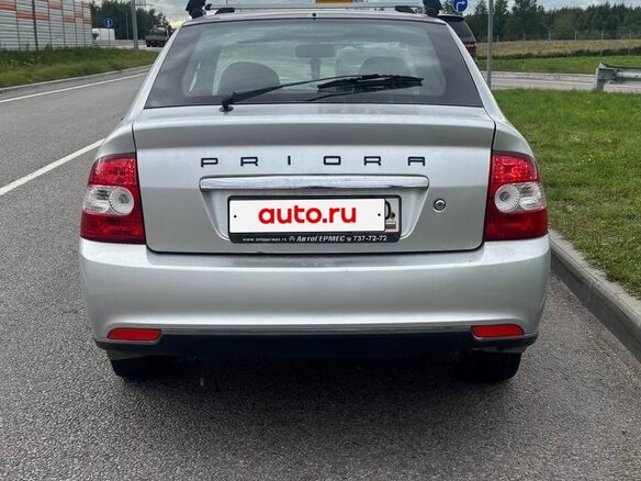 2009 Lada (ВАЗ) Priora I, серебристый - вид 4