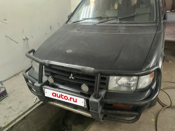 1996 Mitsubishi RVR I, чёрный, 100000 рублей - вид 1