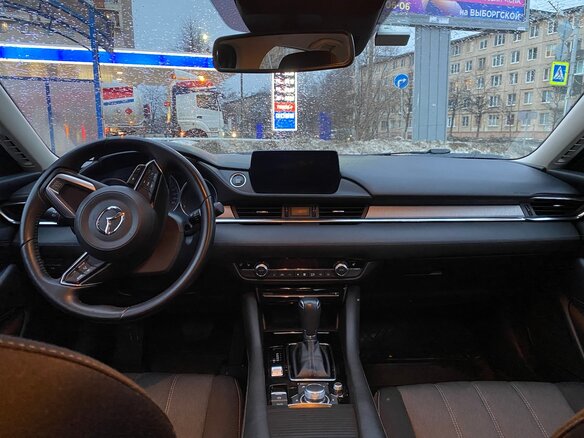 2019 Mazda 6 III (GJ) Рестайлинг 2, красный - вид 7