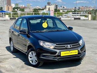 2023 Lada (ВАЗ) Granta I Рестайлинг, чёрный, 710000 рублей, вид 3