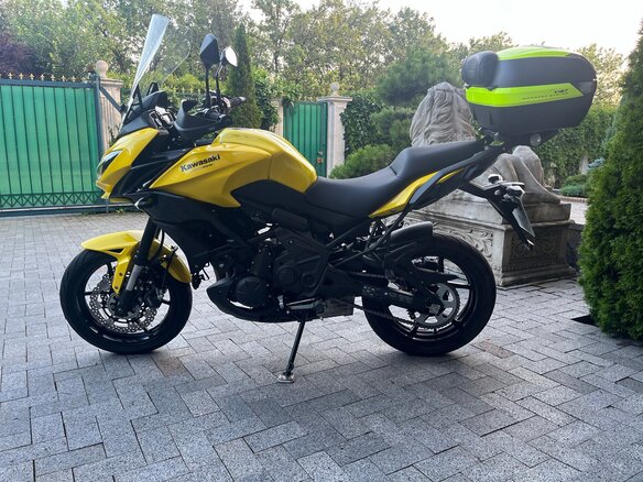 2015 Kawasaki Versys 650, жёлтый, 750000 рублей - вид 12
