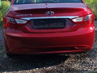 2011 Hyundai Sonata VI (YF), красный, 1150000 рублей, вид 4