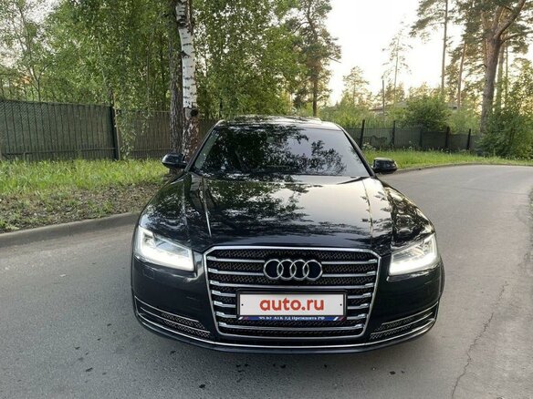 2014 Audi A8 Long III (D4) Рестайлинг, чёрный, 2150000 рублей - вид 3